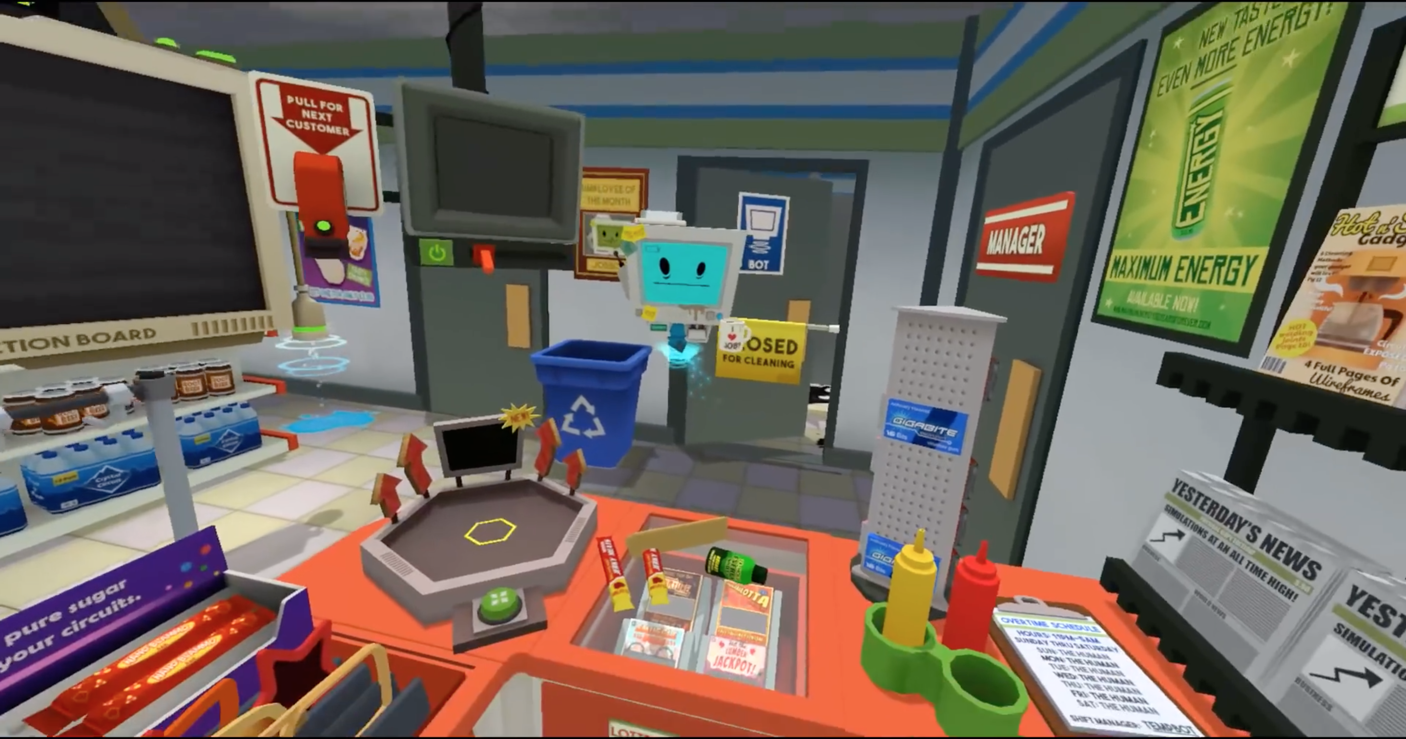 Screenshot of Job simulator
