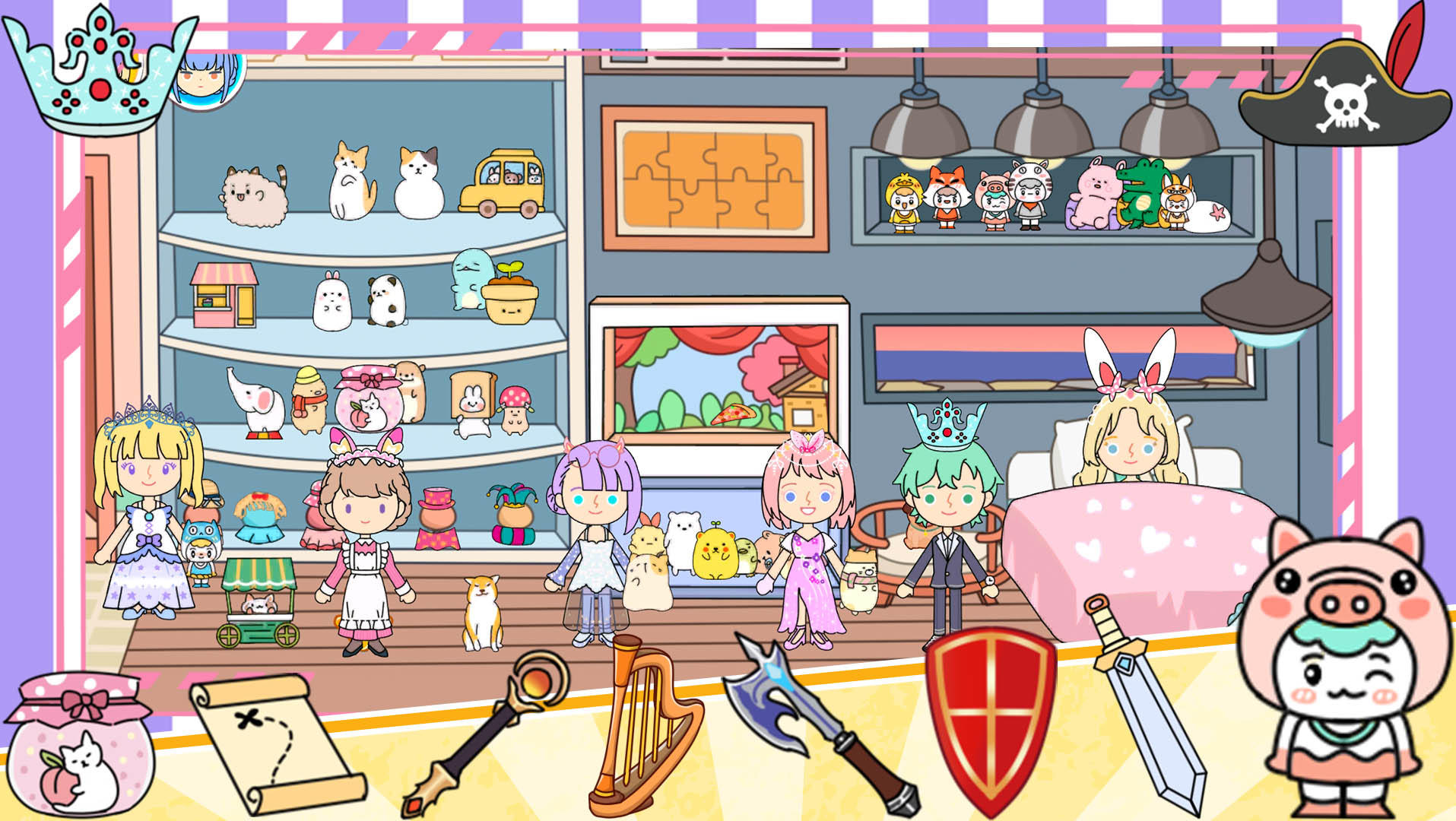 Mica Land : Castle Game Screenshot