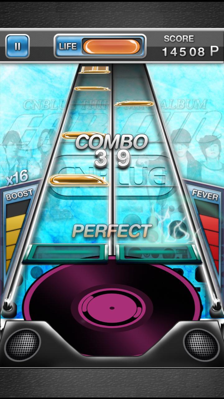 CNBLUE SHAKE ภาพหน้าจอเกม