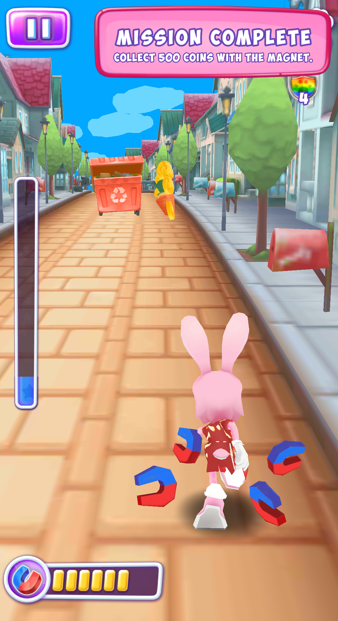 Screenshot of Bunny Rabbit Runner