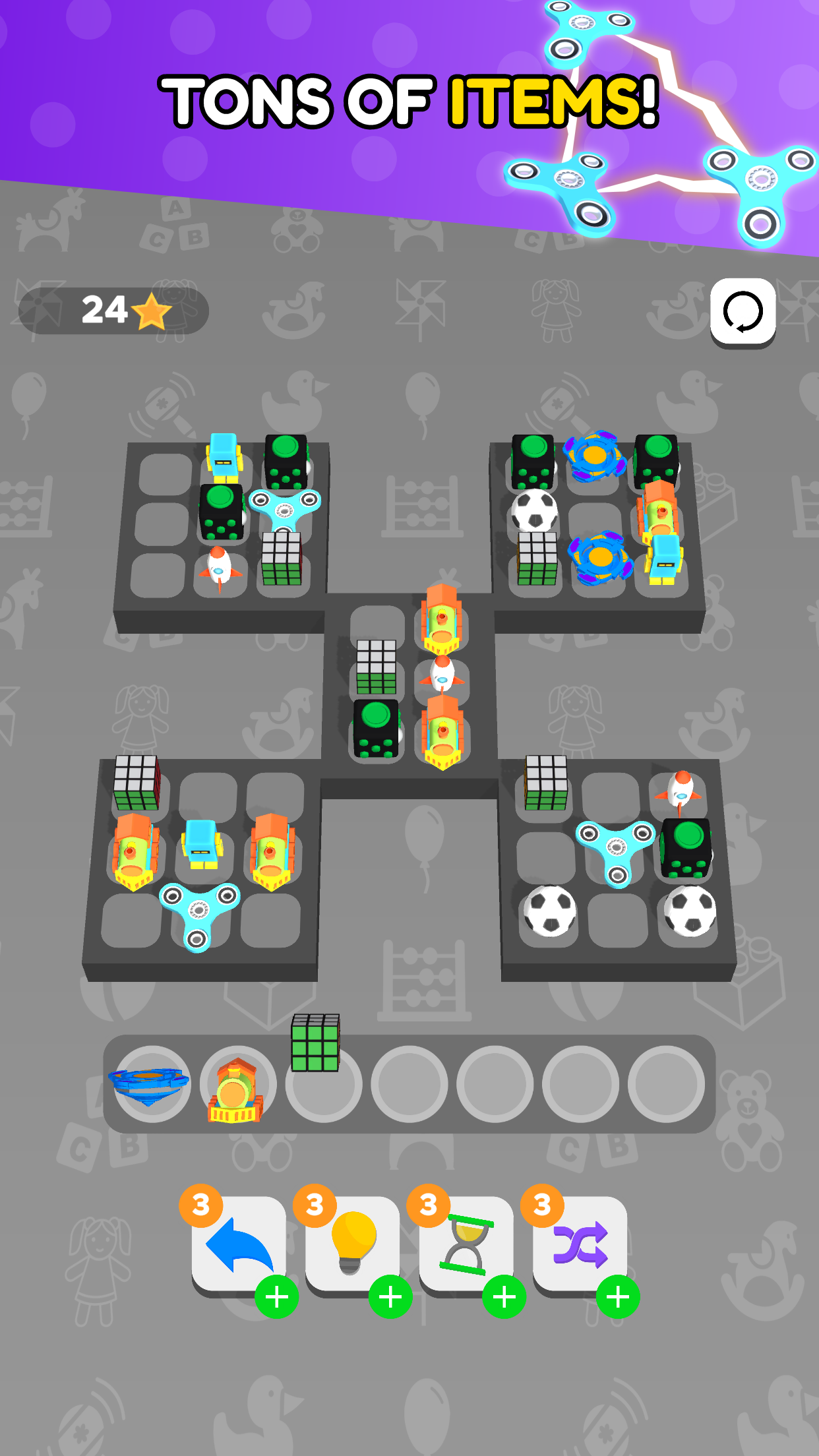 Toys Match 3D - Triple Puzzle Game Screenshot