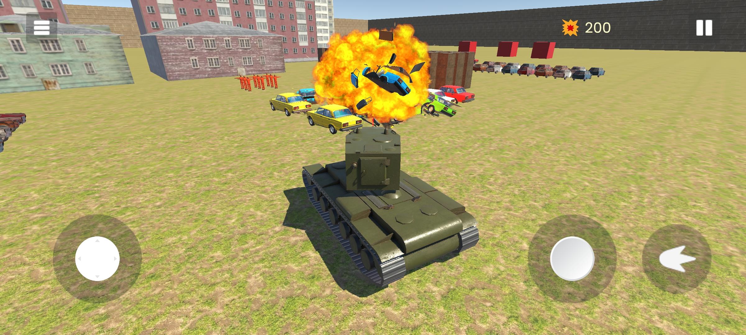 Tank Destruction Simulator APX Game Screenshot