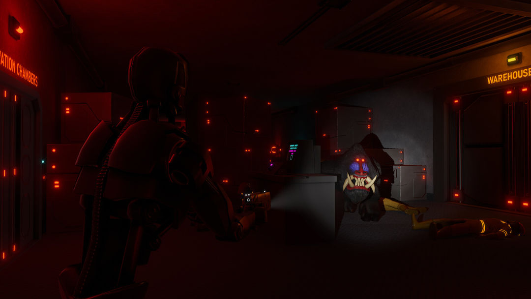 Screenshot of Escape From Mandrillia: Local Asymmetric VR vs PC