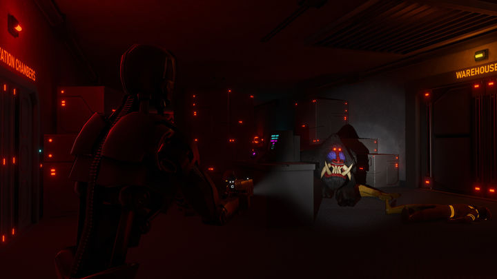 Screenshot 1 of マンドリリアからの脱出: ローカル非対称 VR vs PC 
