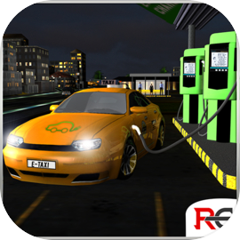 Electric Car Taxi Simulator 3D