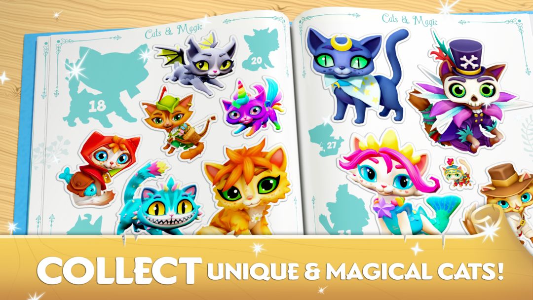 Cats & Magic: Dream Kingdom遊戲截圖