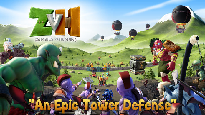 ZvH: Zombies vs Humans screenshot game