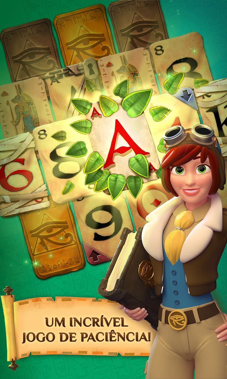 Captura de Tela do Jogo Pyramid Solitaire Saga