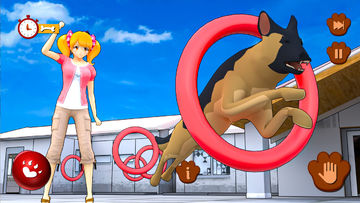 Dog Game:Cute Pet Simulator 3D ภาพหน้าจอเกม