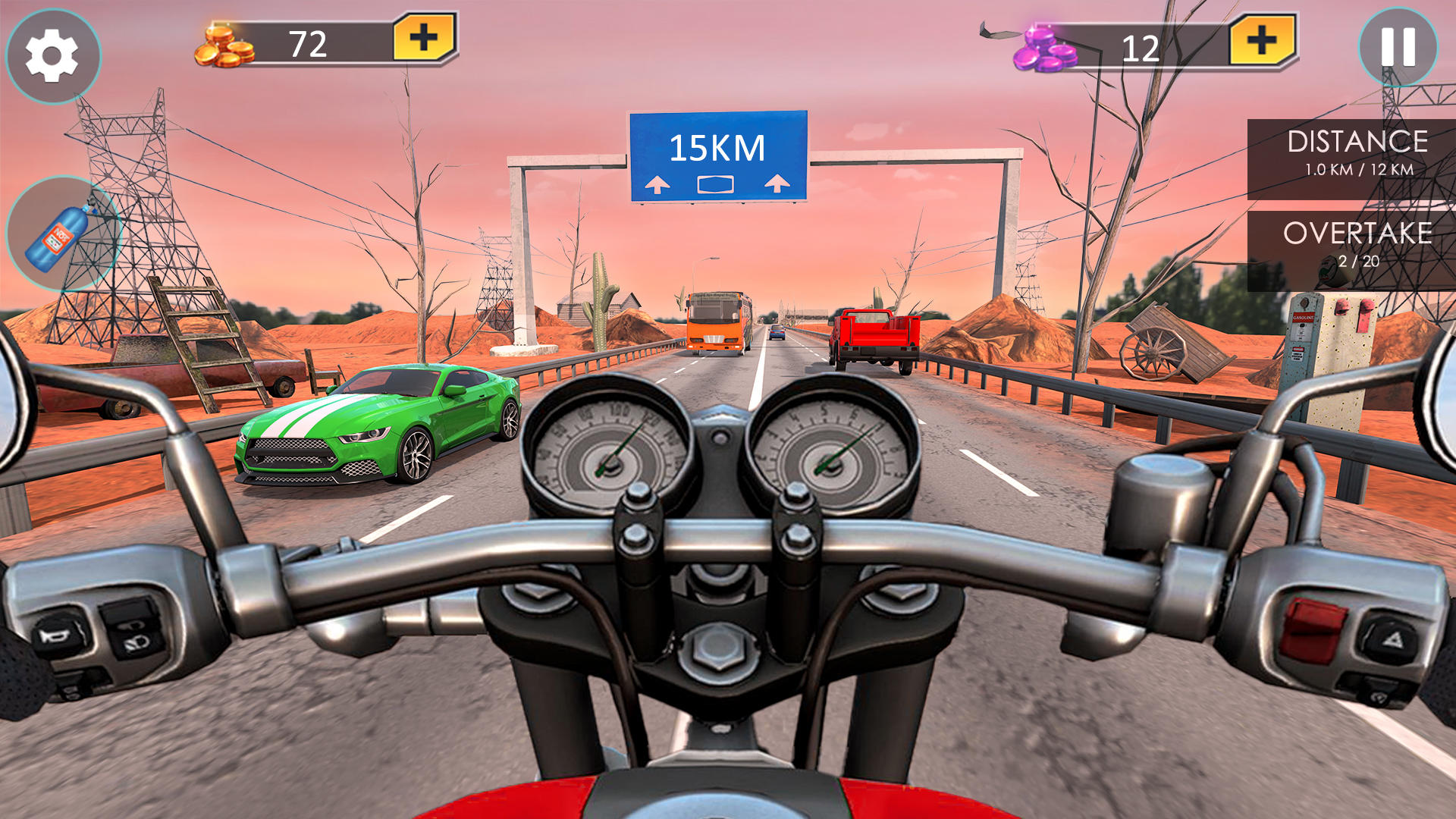 moto corrida 3d jogo versão móvel andróide iOS apk baixar  gratuitamente-TapTap