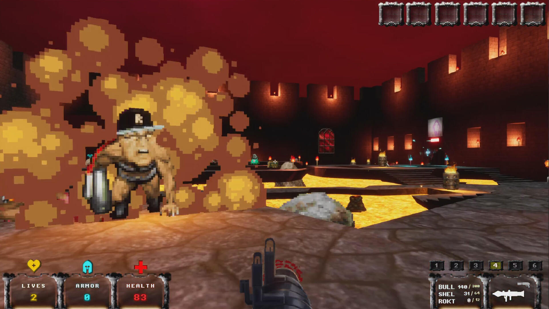 Randy Blaster 3D screenshot game