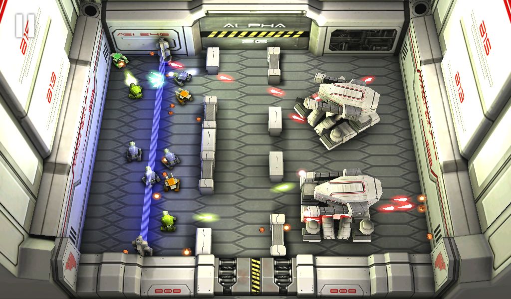 Tank Hero: Laser Wars screenshot game