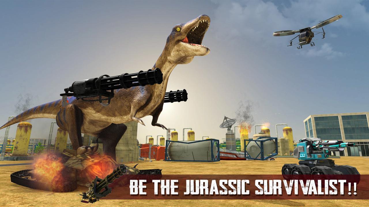 Скриншот игры Dinosaur Battle Survival Game