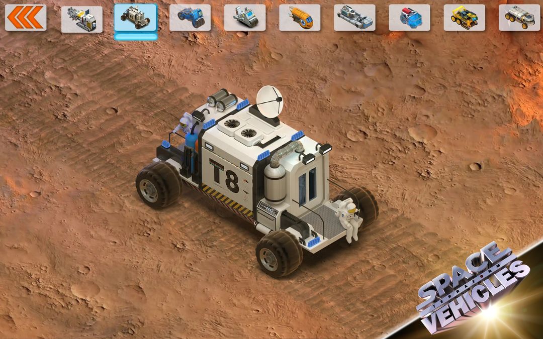 Kids Vehicles: Space Vehicles  ภาพหน้าจอเกม