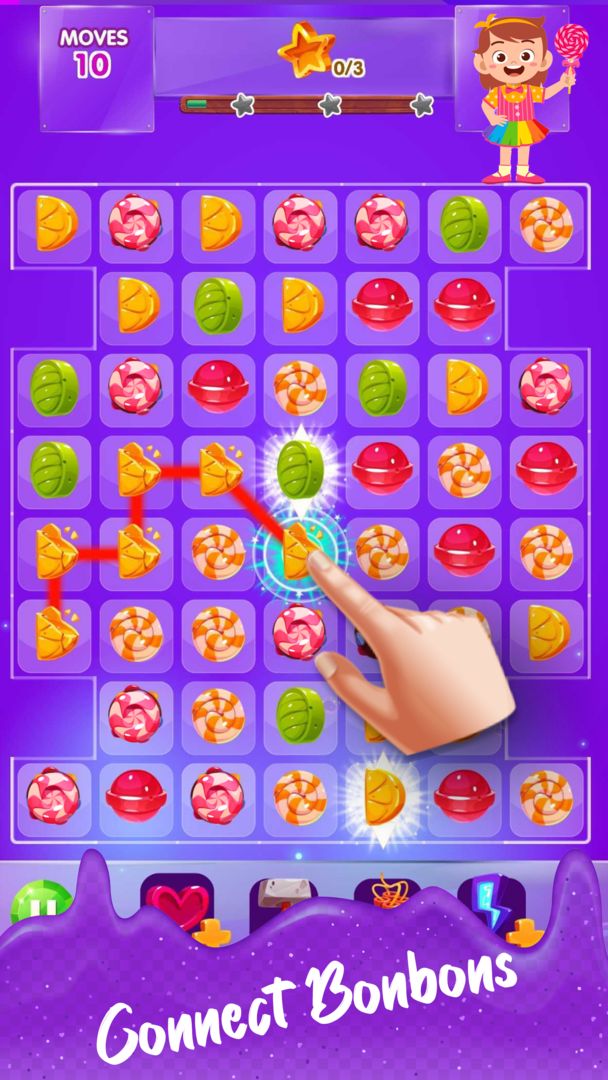 Bonbon Blast - Match 3 Puzzle ภาพหน้าจอเกม