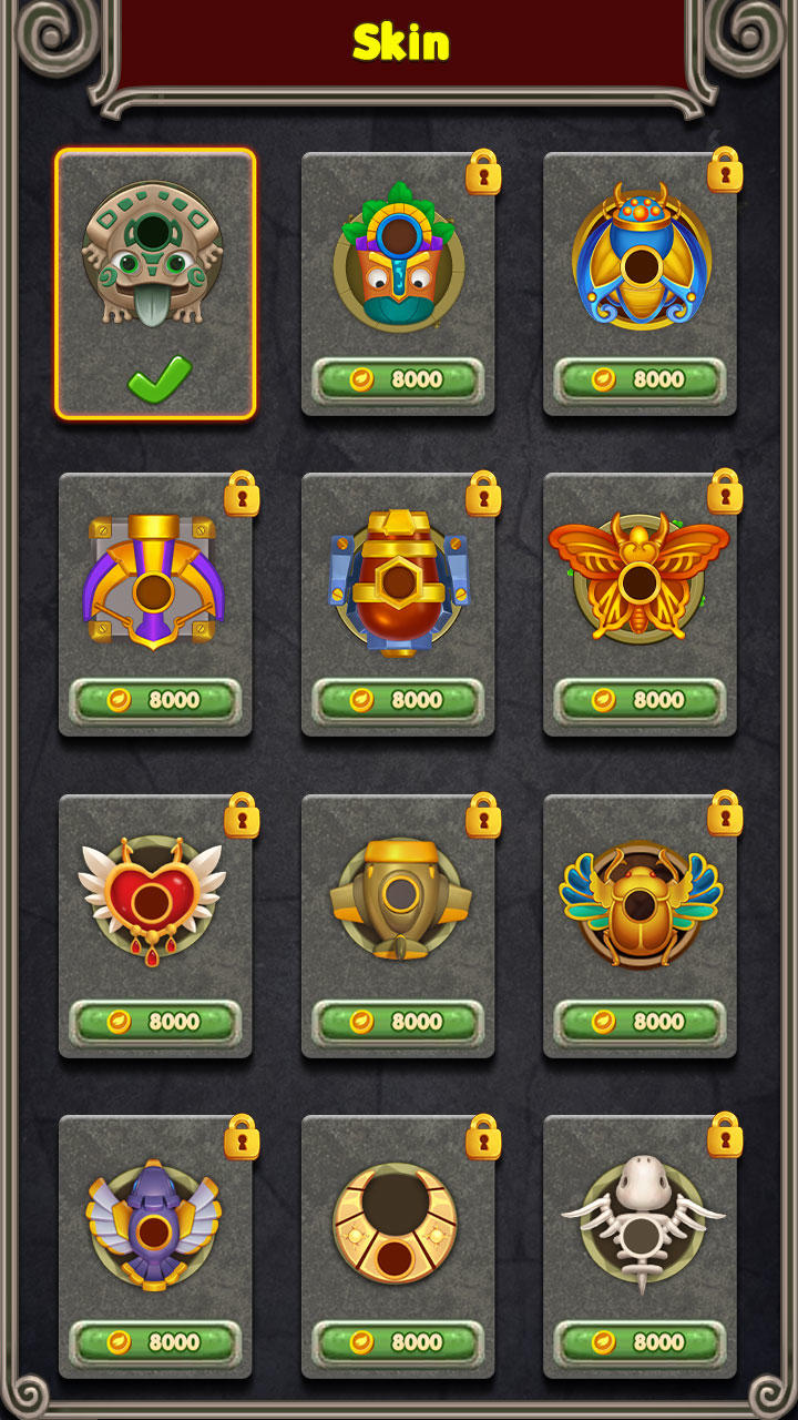 Marble Shoot Blast Game Screenshot