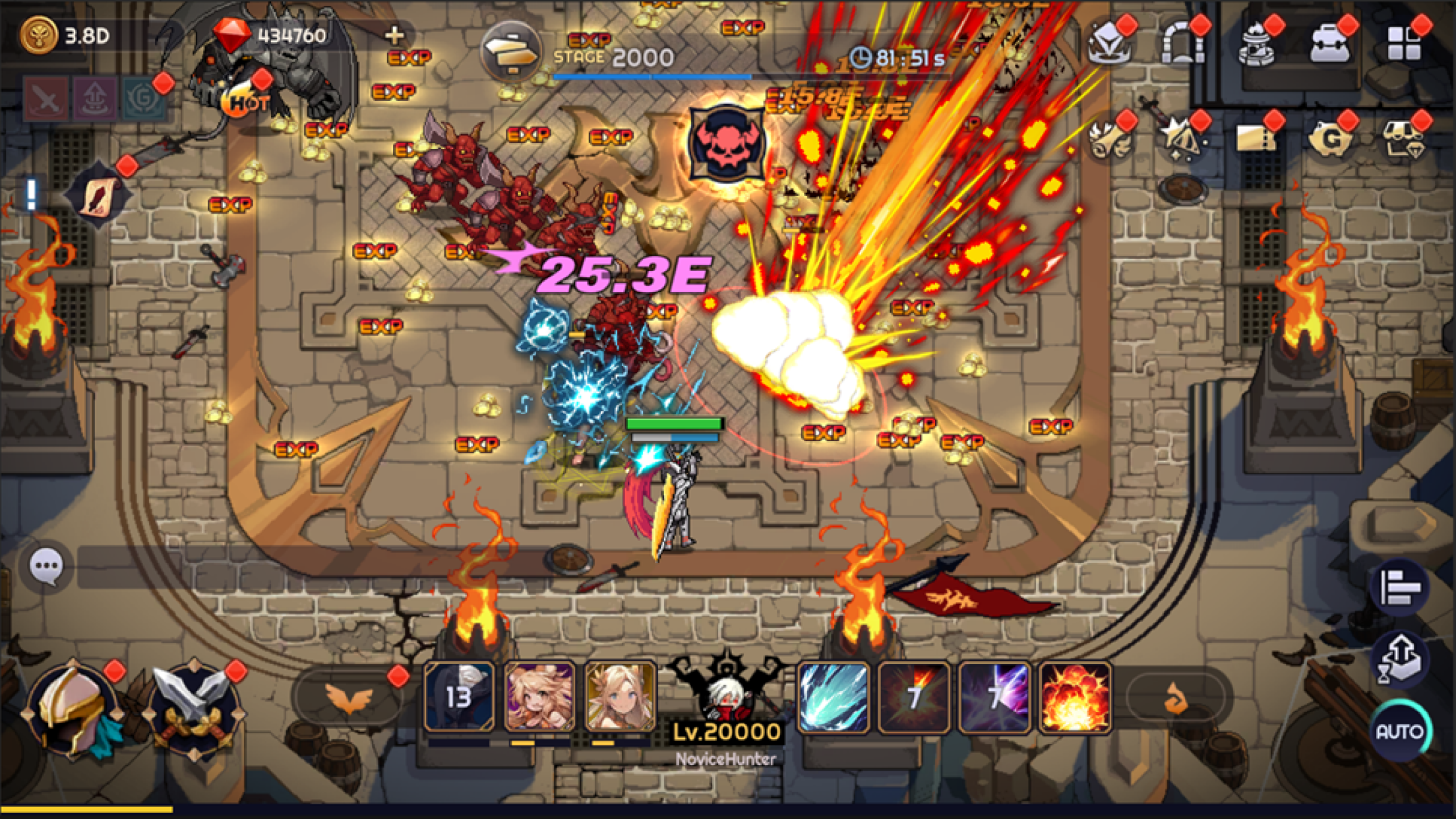 Demon Hunter Idle screenshot game