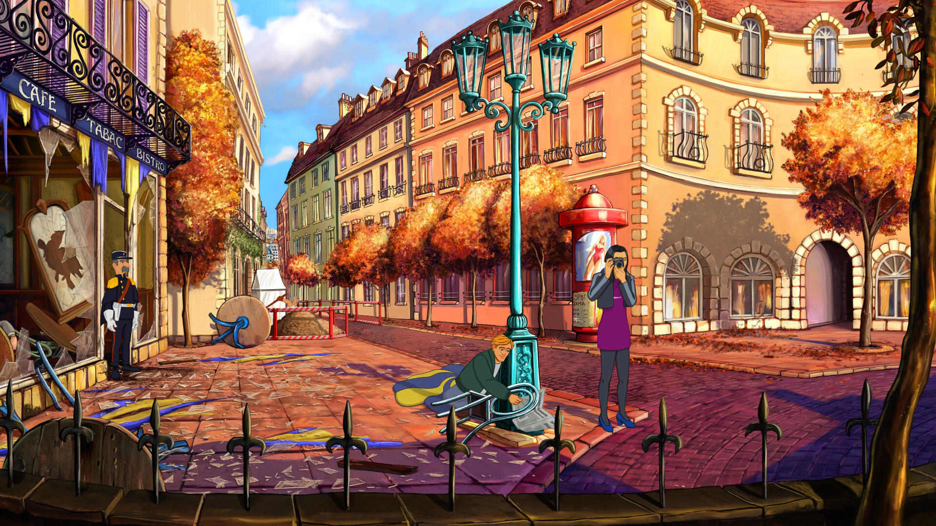 Broken Sword - Shadow of the Templars: Reforged Game Screenshot