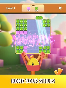 Angry Birds Block Quest Game Screenshot