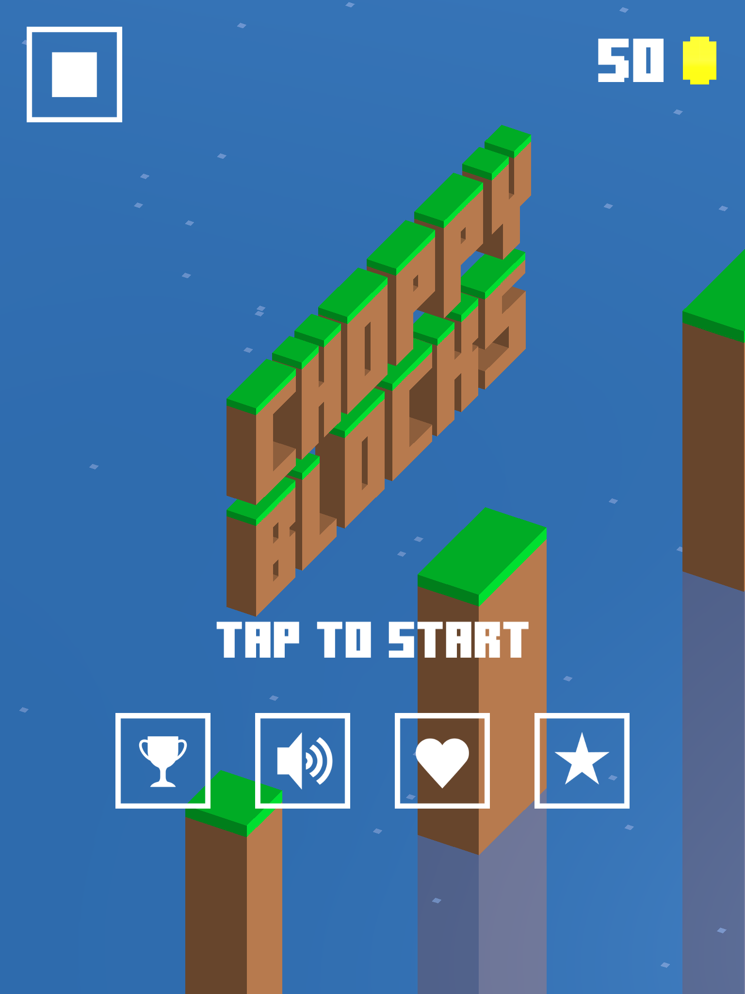 Captura de Tela do Jogo Choppy Blocks