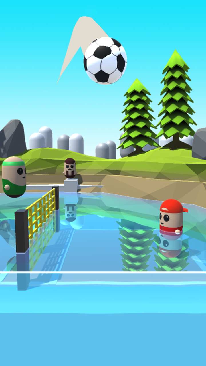 Dunk Beans Hole 3D Color - Hyper Casual Game screenshot game