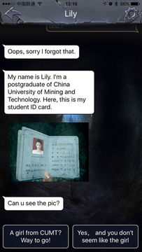 In Tomb: Lily's Message Game Screenshot