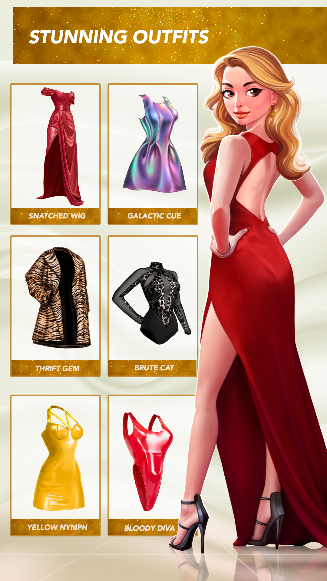 Glamland: Fashion Games (Dress up Game)のキャプチャ