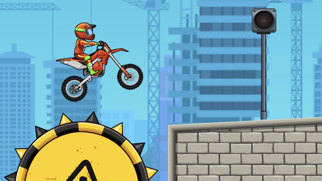 Screenshot of Moto X3M Bike Race Game