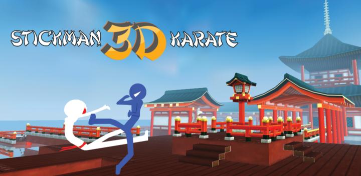 Banner of Stickman Karate Fighting 3D 1.0