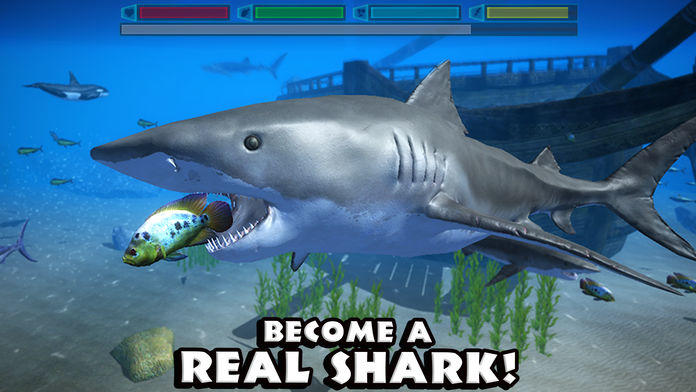 Ultimate Shark Simulator 게임 스크린샷