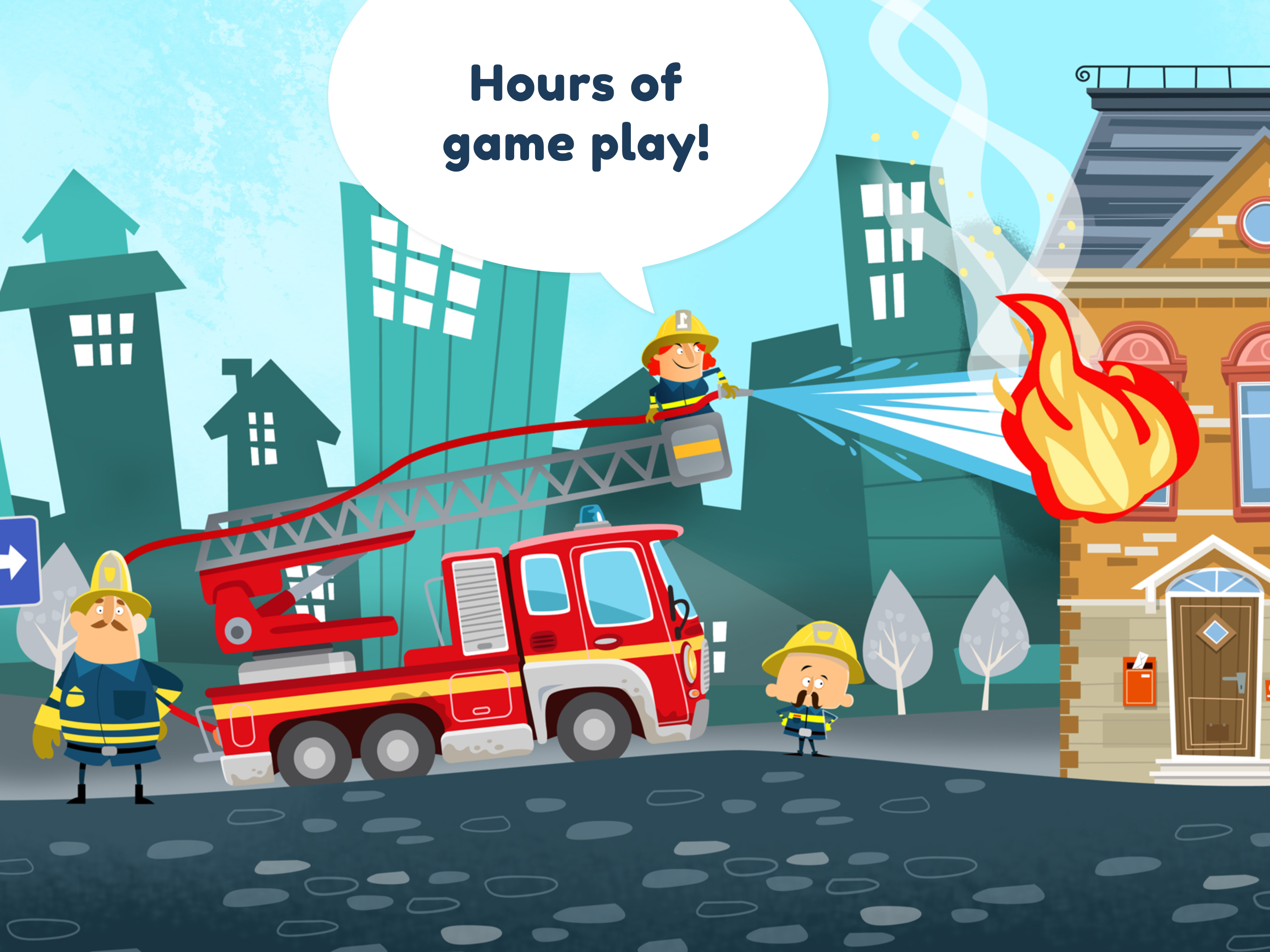 Little Fire Station Game Screenshot