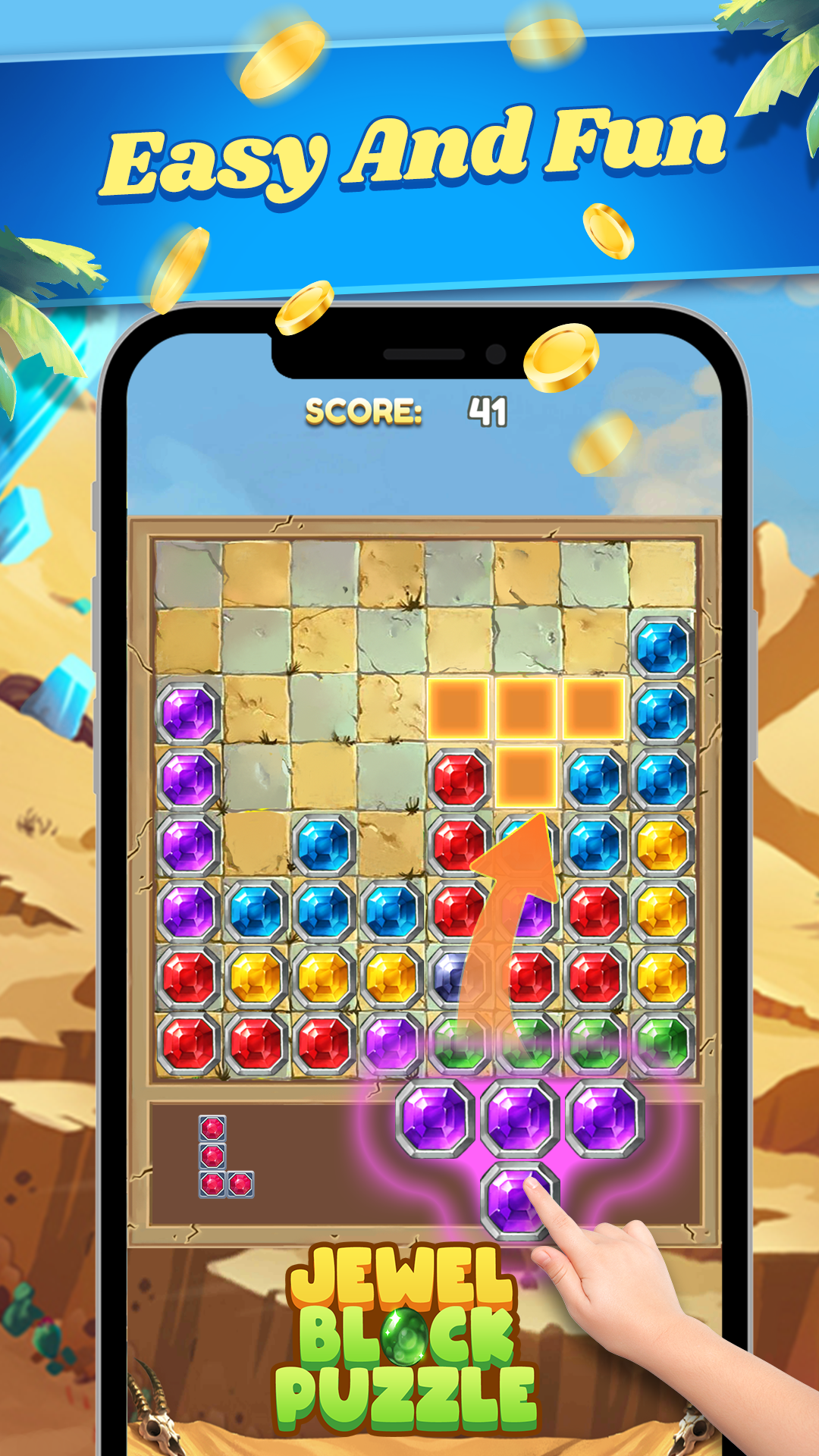 Screenshot 4 of JewelBlockPuzzle 