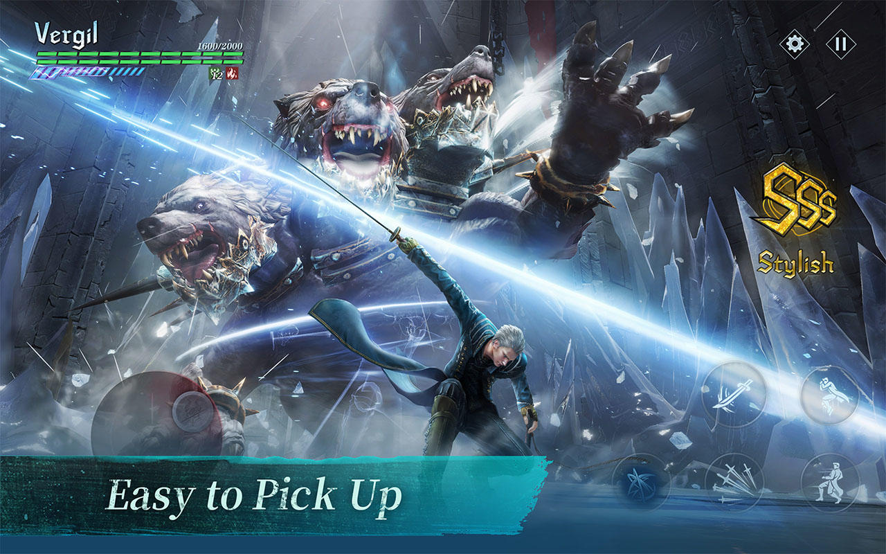 Devil May Cry: Peak of Combat Game Screenshot