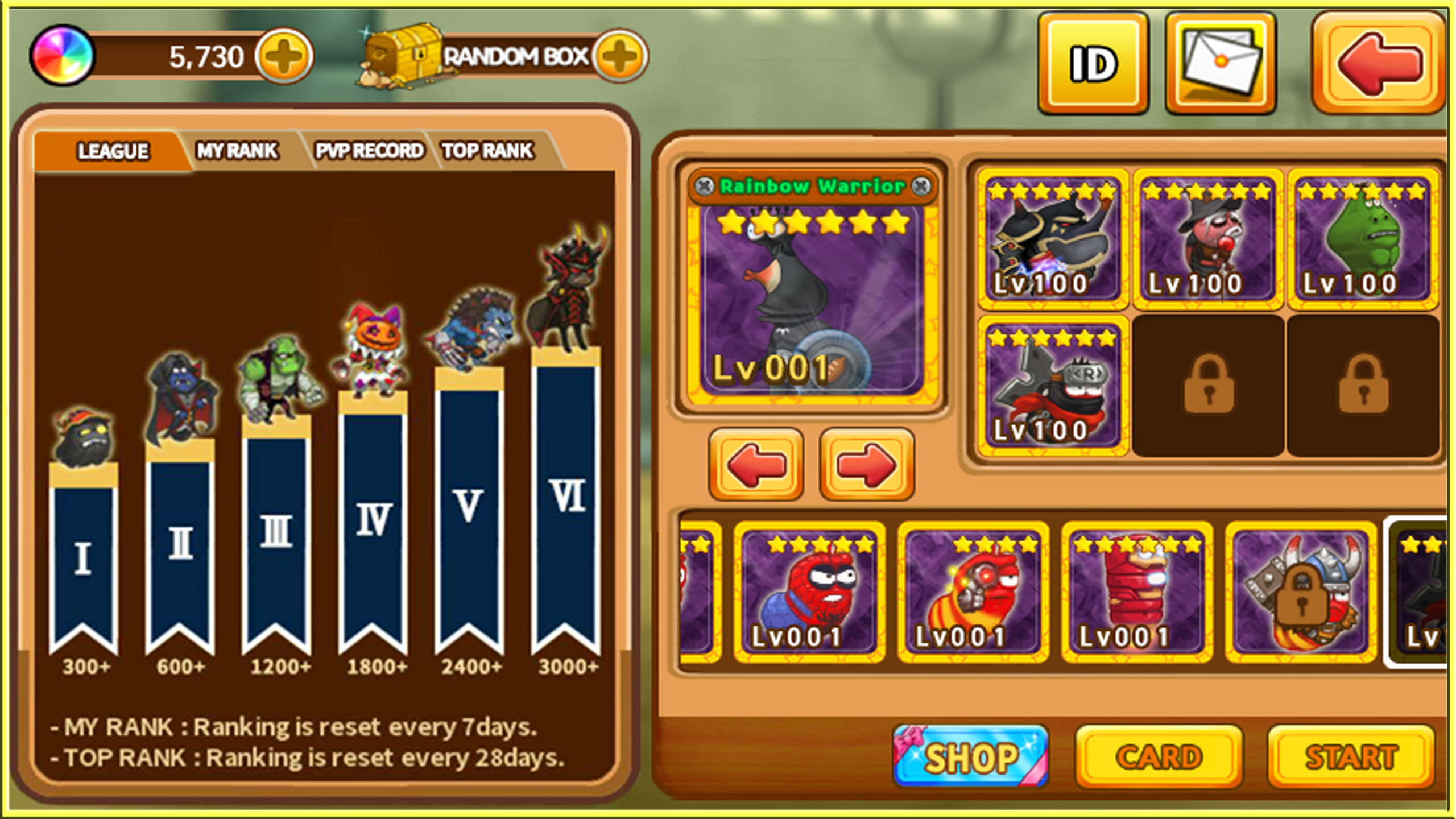 Larva Heroes: Battle League Game Screenshot