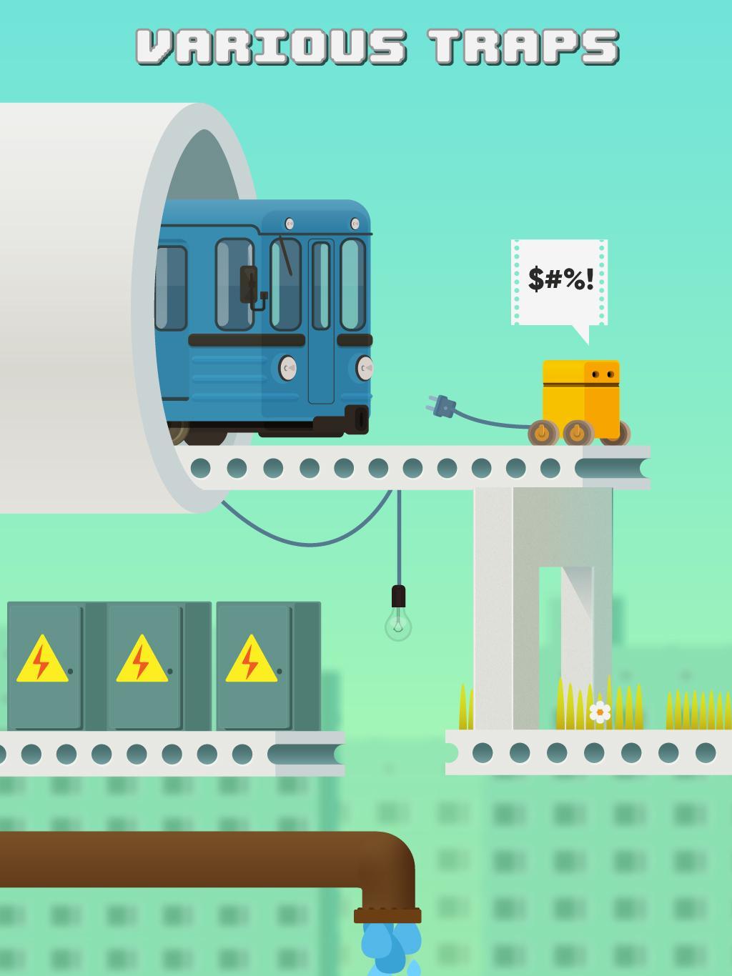 Glassfall. The arcade game Game Screenshot