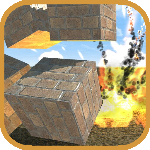 Block destruction simulator: cube rocket explosion for Android/iOS