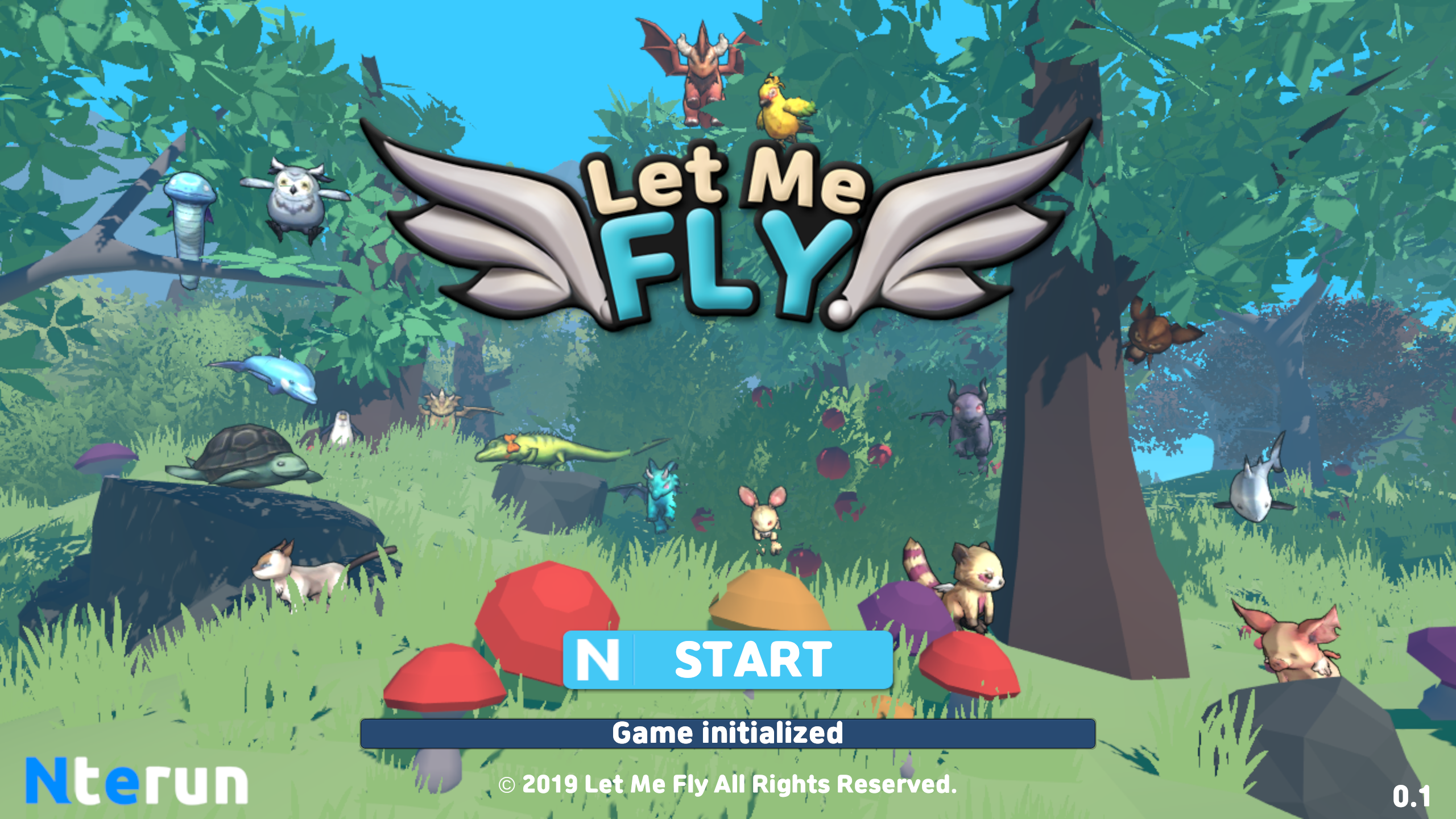 Let Me Fly 게임 스크린 샷