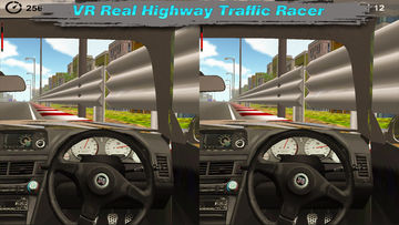 Скриншот игры VR Real Highway Traffic Racer