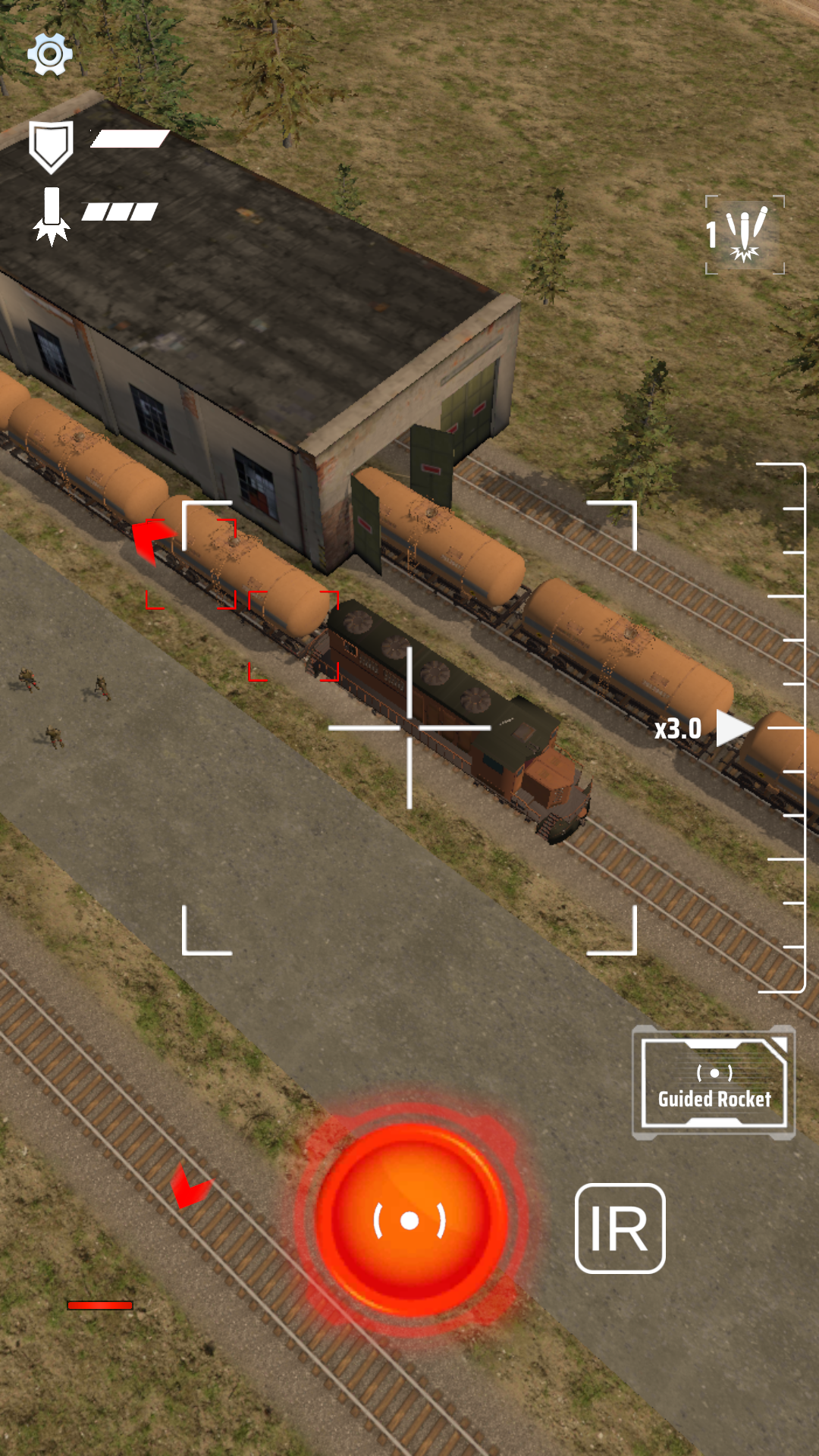 Скриншот игры Drone Strike Military War 3D