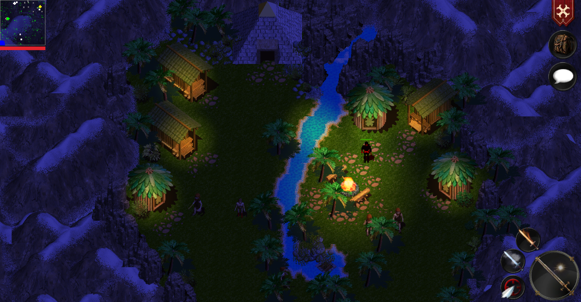 Screenshot 1 of Forgotten Tales MMORPG ออนไลน์ 8.21.1