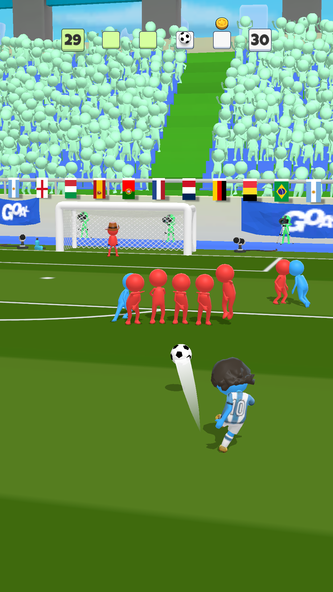 Super Goal: Fun Soccer Game Game Screenshot