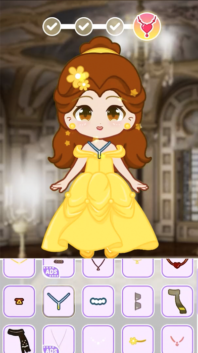 Screenshot 1 of 인형 드레스업: 메이크업 게임 