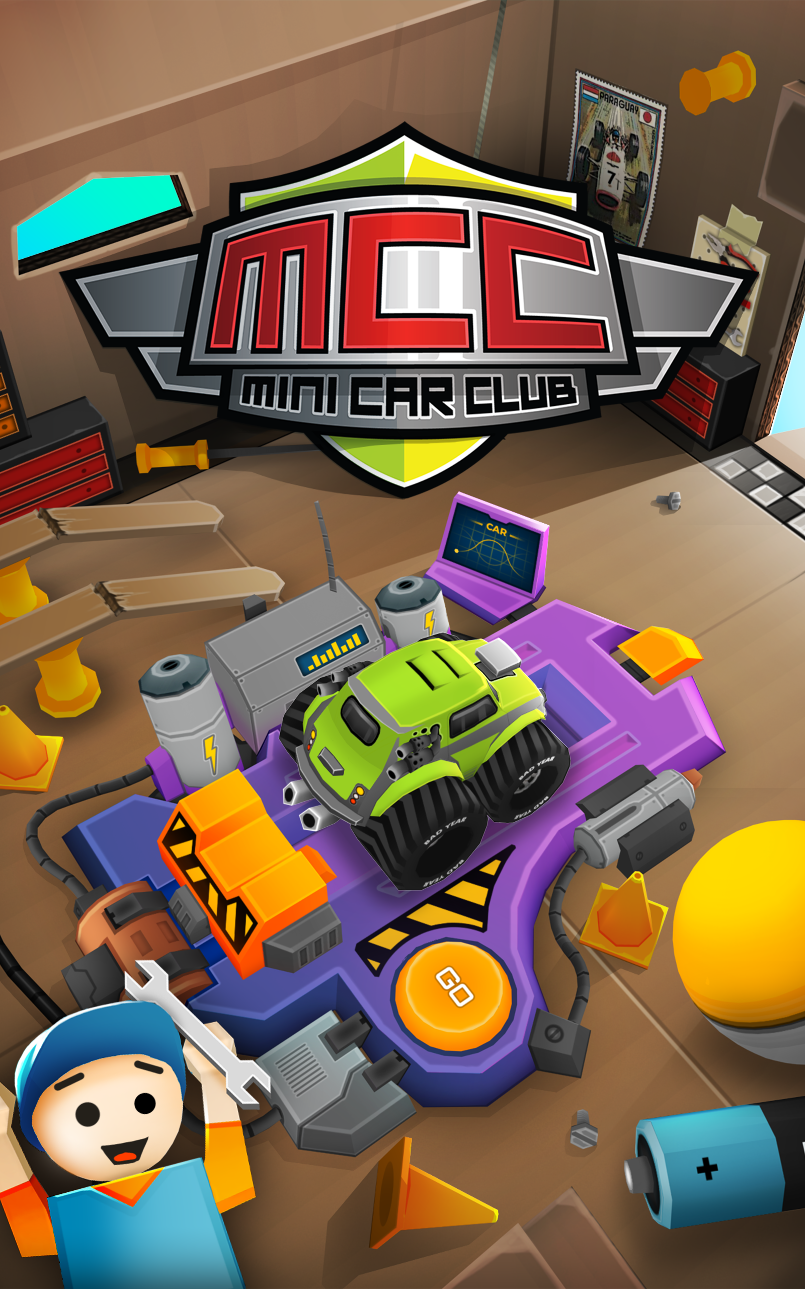 Mini Car Club Game Screenshot