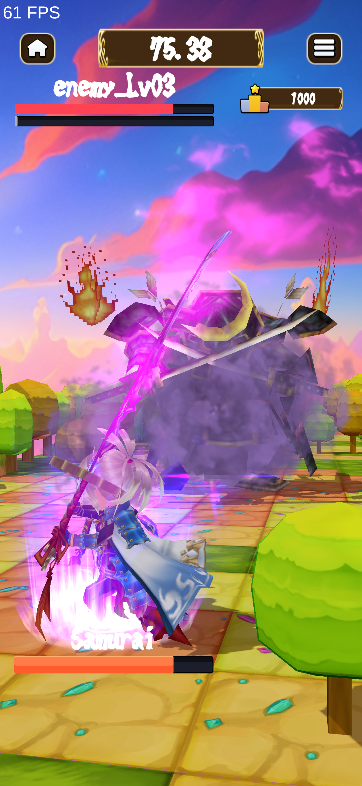 SAMURAI ELEMENTS-JAPAN Action Game Screenshot