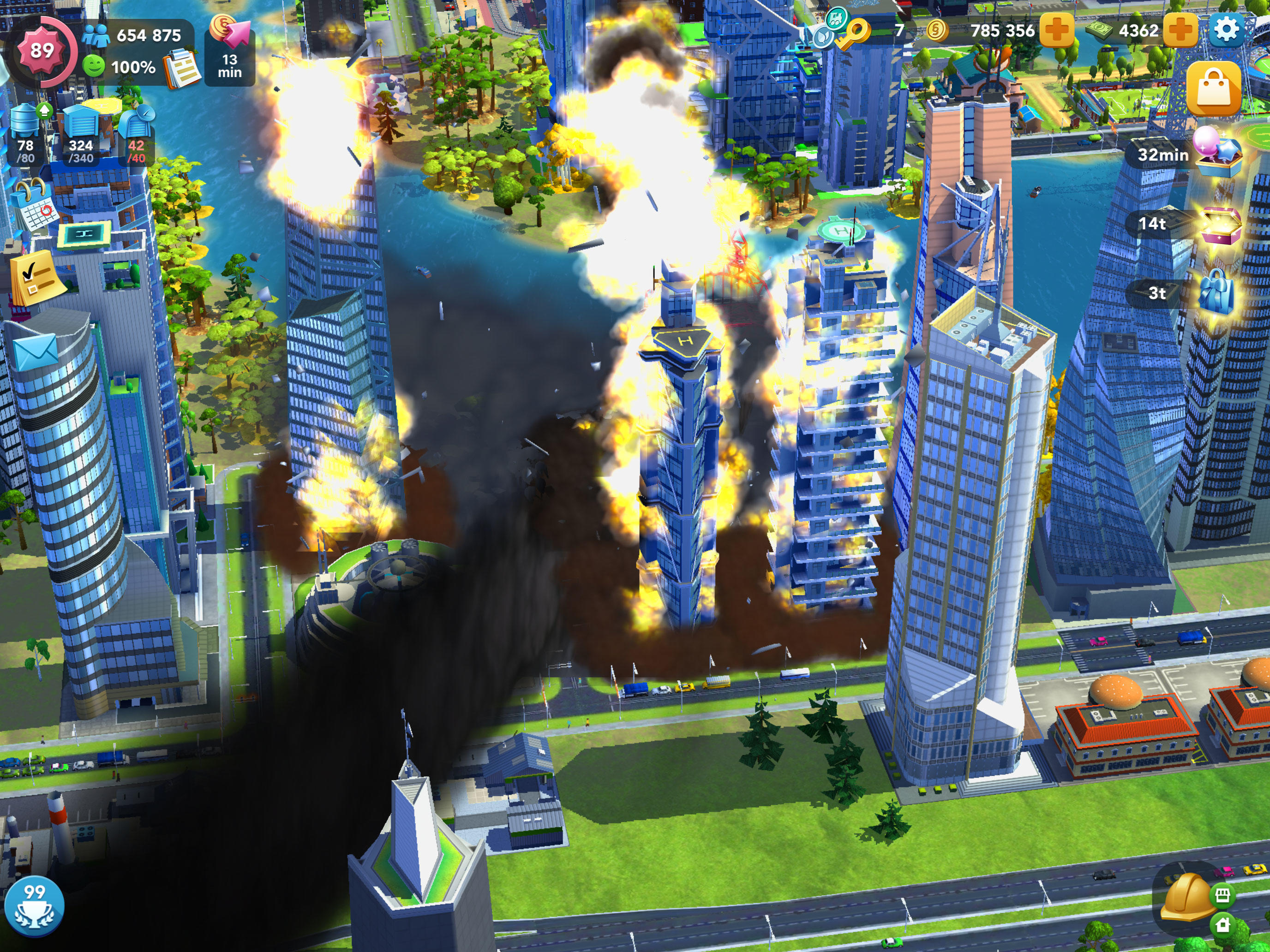SimCity BuildIt Game Screenshot