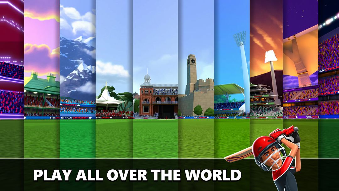 Screenshot of Stick Cricket Live