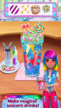 Unicorn Food Style Maker Game Screenshot