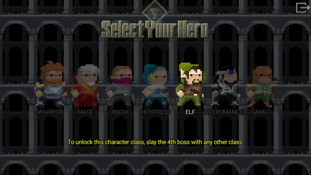 Screenshot of Remixed Dungeon: Pixel Rogue