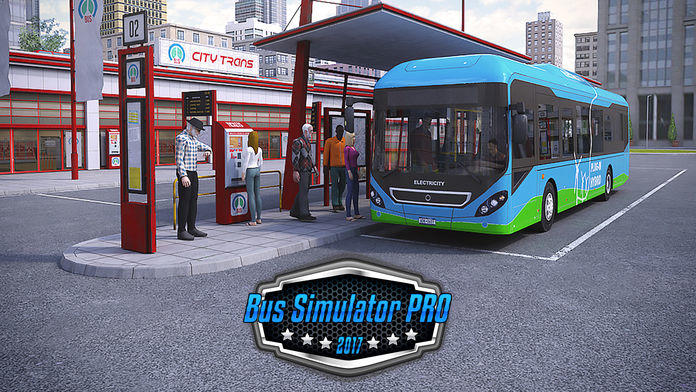 Screenshot 1 of 버스 시뮬레이터 프로 2017 