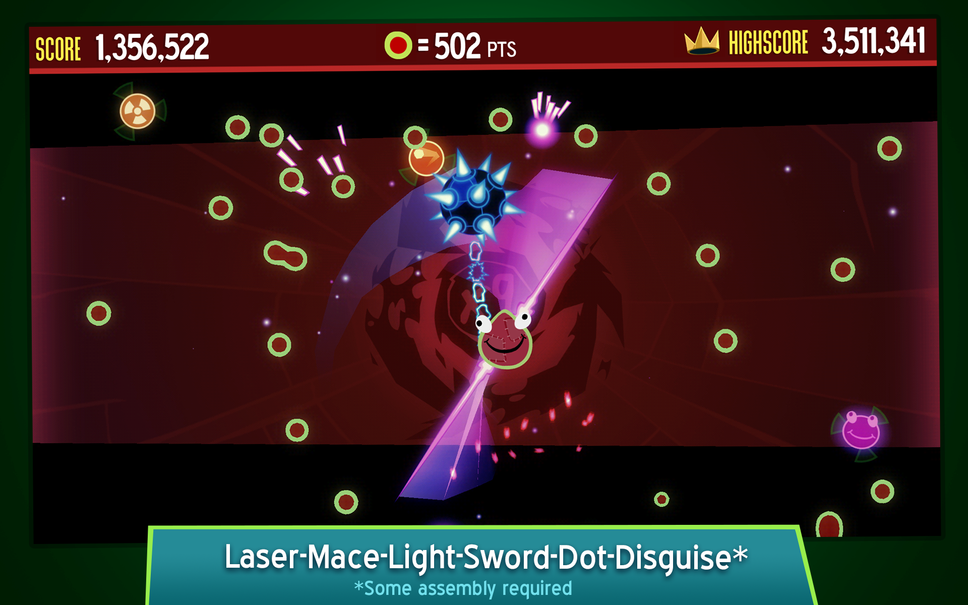 Tilt to Live 2: Redonkulous Game Screenshot